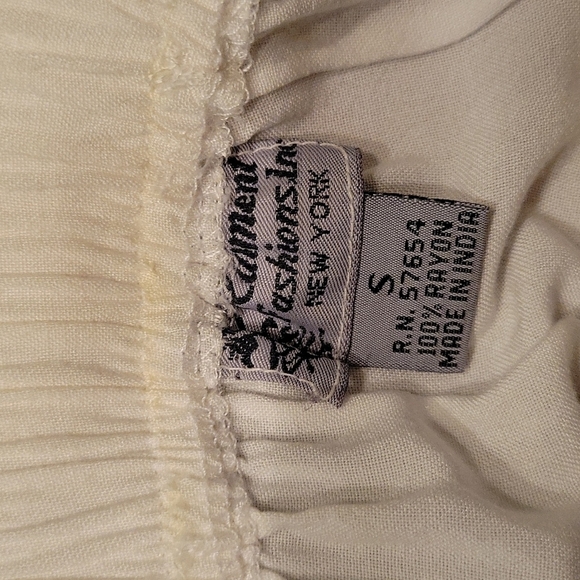 VTG RAIMENT FASHIONS 1990s Fringe Embroidered Western Skirt Set Small - Picture 13 of 14